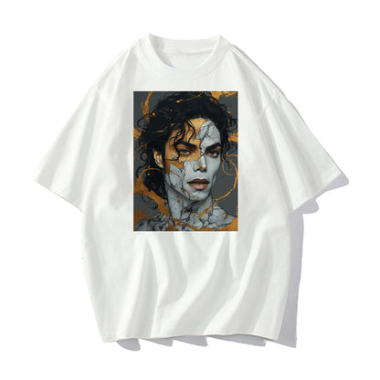 RIVER x ERIC®：t-shirt- Michael Jackson's face-1-350444