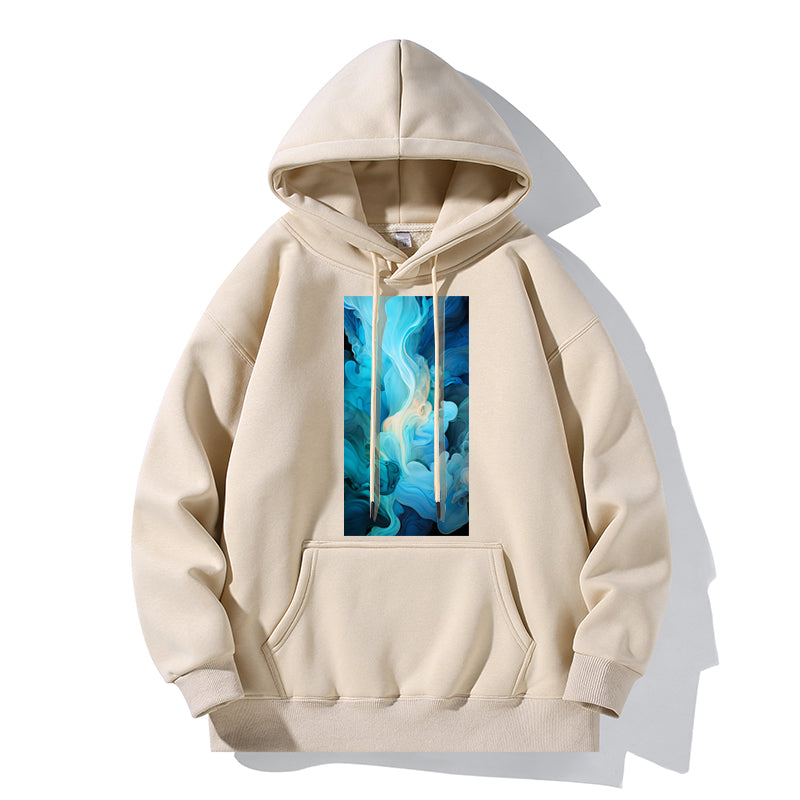 RIVER x ERIC®：Hooded Sweat-Mystical Black and Blue-350356