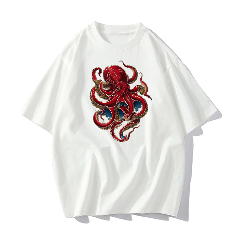 RIVER x ERIC®：t-shirt-Octopus-350607