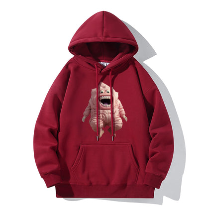 RIVER x ERIC®：Hooded Sweat-Pink Little Monster-1-350342