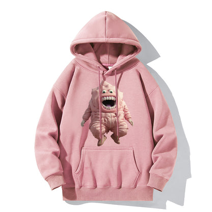 RIVER x ERIC®：Hooded Sweat-Pink Little Monster-1-350342