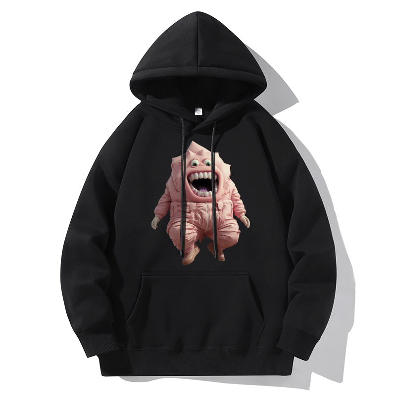 RIVER x ERIC®：Hooded Sweat-Pink Little Monster-1-350342