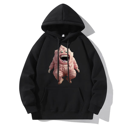 RIVER x ERIC®：Hooded Sweat-Pink Little Monster-1-350342