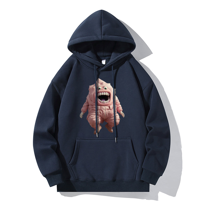 RIVER x ERIC®：Hooded Sweat-Pink Little Monster-1-350342