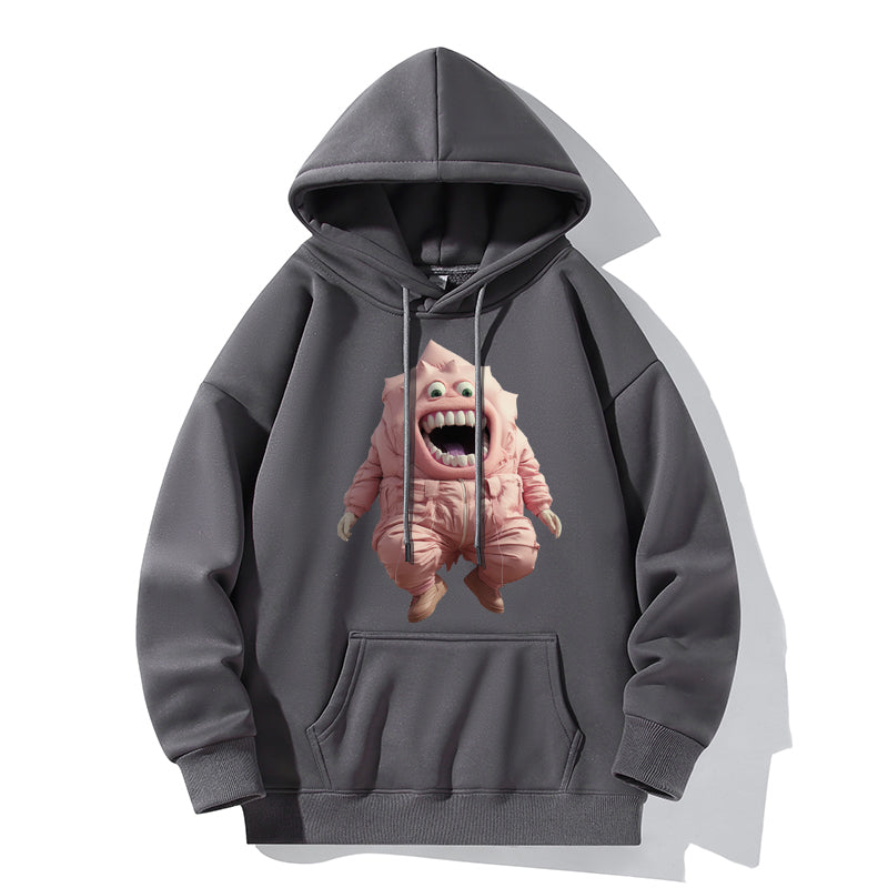 RIVER x ERIC®：Hooded Sweat-Pink Little Monster-1-350342