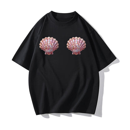 RIVER x ERIC®：t-shirt-Pink Seashell -350472