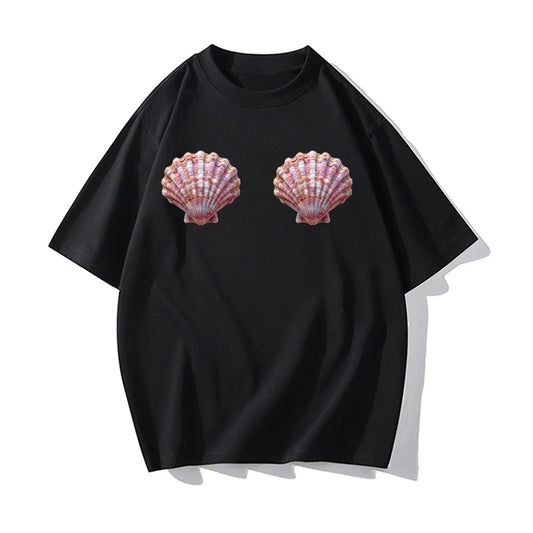RIVER x ERIC®：t-shirt-Pink Seashell -350472