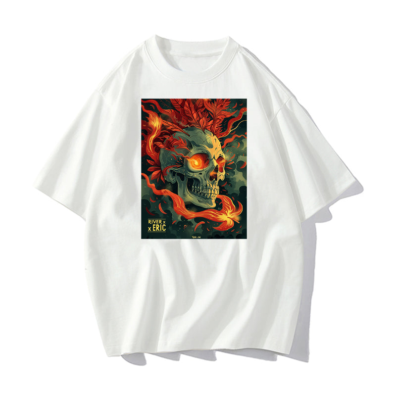 RIVER x ERIC®：t-shirt-Skull-1-350494
