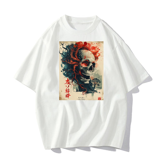 RIVER x ERIC®：t-shirt-Skull-3-350496