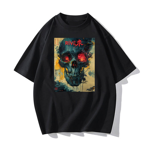 RIVER x ERIC®：t-shirt-Skull-4-350497