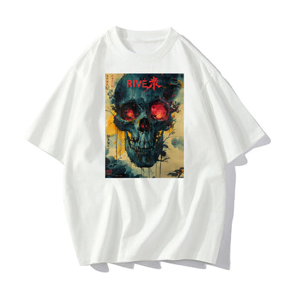 RIVER x ERIC®：t-shirt-Skull-4-350497