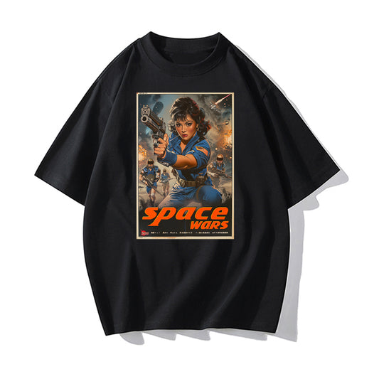 RIVER x ERIC®：t-shirt-Space Wars-1-350466