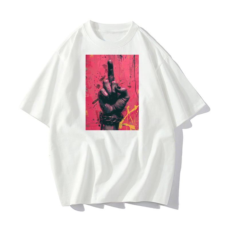 RIVER x ERIC®：t-shirt-The Rock Sign-1-350442