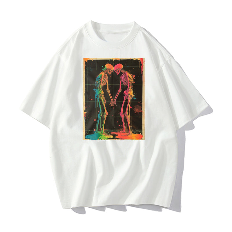 RIVER x ERIC®：t-shirt-Two Skeletons-350488