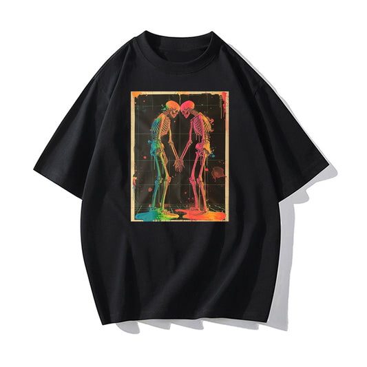 RIVER x ERIC®：t-shirt-Two Skeletons-350488
