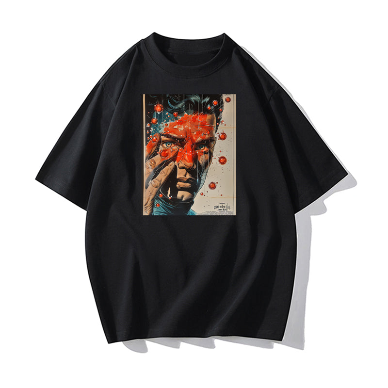 RIVER x ERIC®：t-shirt-Vintage Comic Book-3-350450