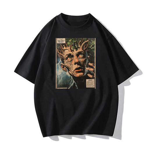 RIVER x ERIC®：t-shirt-Vintage Comic Book-5-350452