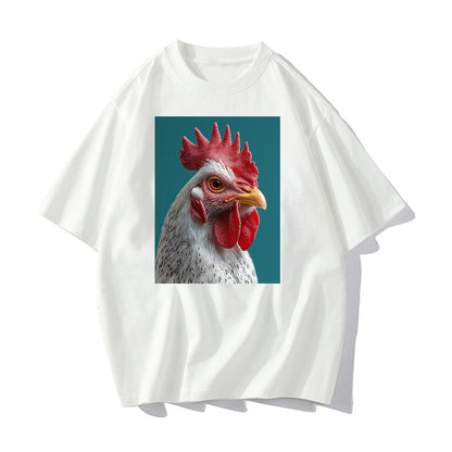RIVER x ERIC®：t-shirt-White Hen-350582