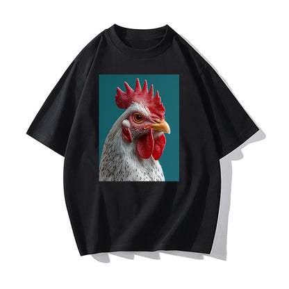 RIVER x ERIC®：t-shirt-White Hen-350582