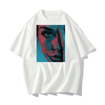 RIVER x ERIC®：t-shirt-Woman's Face-1-350440