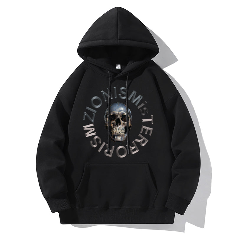 RIVER x ERIC®：Hooded Sweat-ZIONISM is TERRORISM-350327
