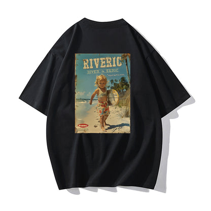 RIVER x ERIC®：t-shirt-baby surfing-2-350519