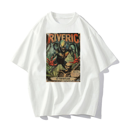 RIVER x ERIC®：t-shirt-green alien-1-350508