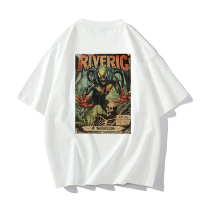 RIVER x ERIC®：t-shirt-green alien-1-350508