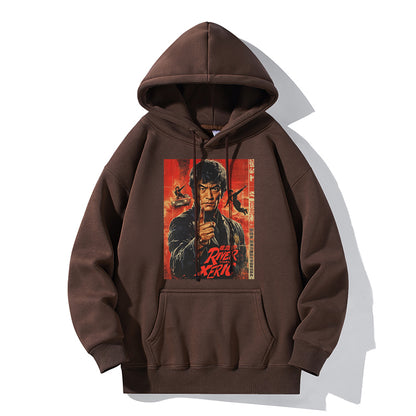 RIVER x ERIC®：【2024A/W】Hooded Sweat-kung fu MOVIE-350534