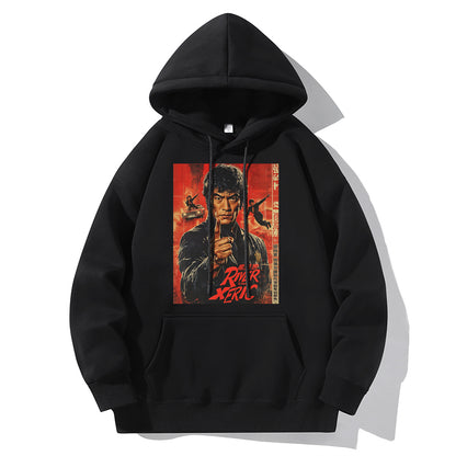 RIVER x ERIC®：【2024A/W】Hooded Sweat-kung fu MOVIE-350534