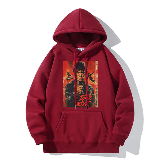 RIVER x ERIC®：【2024A/W】Hooded Sweat-kung fu MOVIE-350534