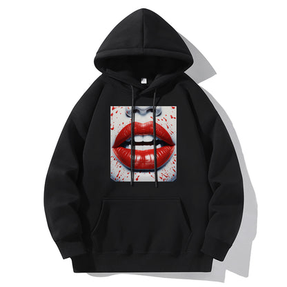 RIVER x ERIC®：Hooded Sweat-Lips-350325