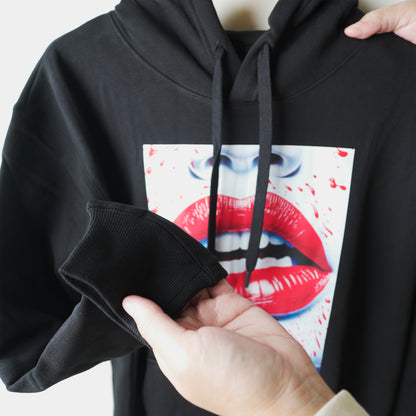 RIVER x ERIC®：Hooded Sweat-Lips-350325