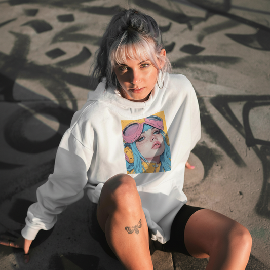 RIVER x ERIC®：Hooded Sweat-GIRL-2 -350399