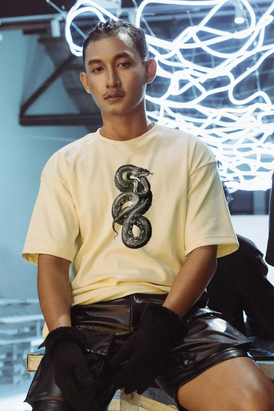 RIVER x ERIC®：t-shirt-Snake-1-350408