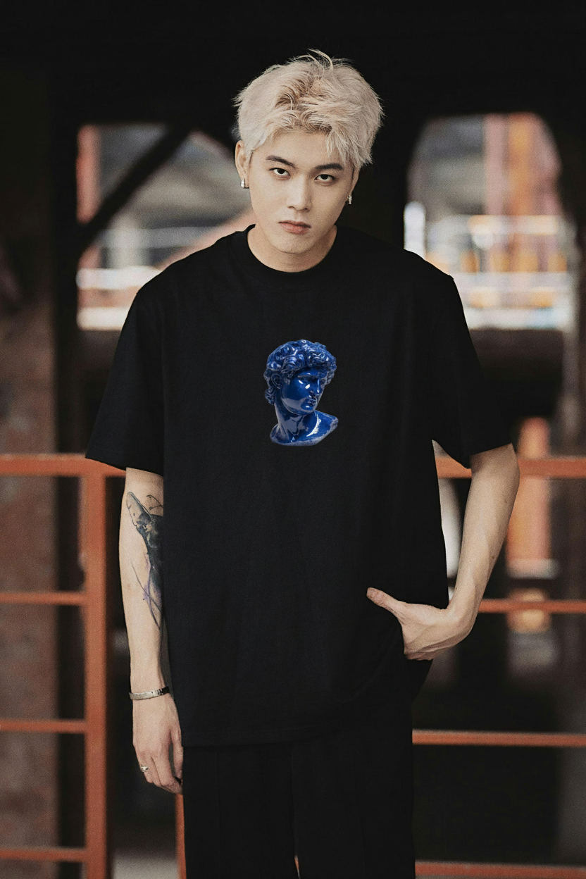 RIVER x ERIC®：t-shirt-Greek Statue-350628