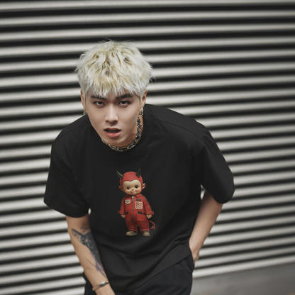 RIVER x ERIC®：t-shirt-Cute Baby Devil-350627