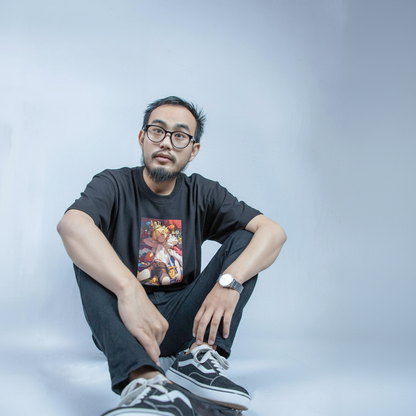 RIVER x ERIC®：t-shirt-Young King-350618