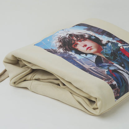 RIVER x ERIC®：Hooded Sweat-Y2K boy & girl-350385