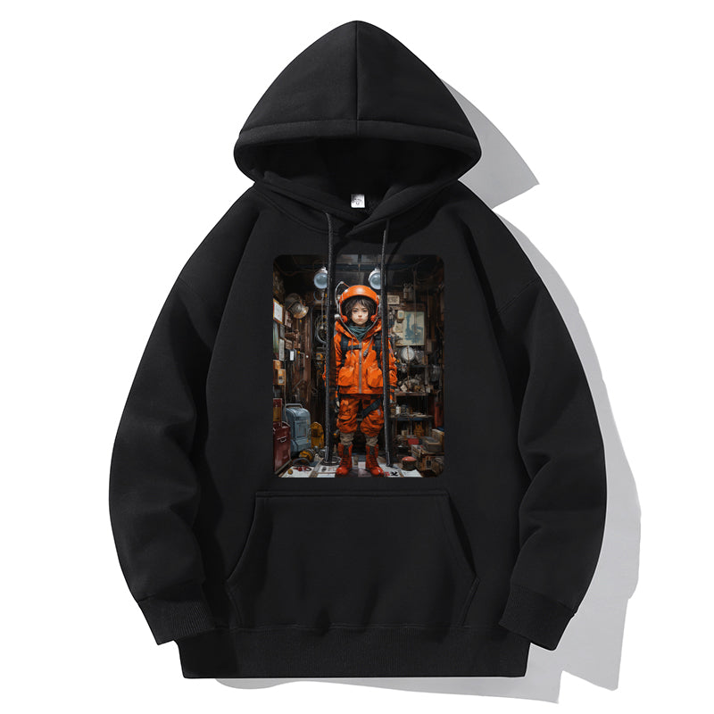 RIVER x ERIC®：Hooded Sweat-Ｒobot Kid-1-350338