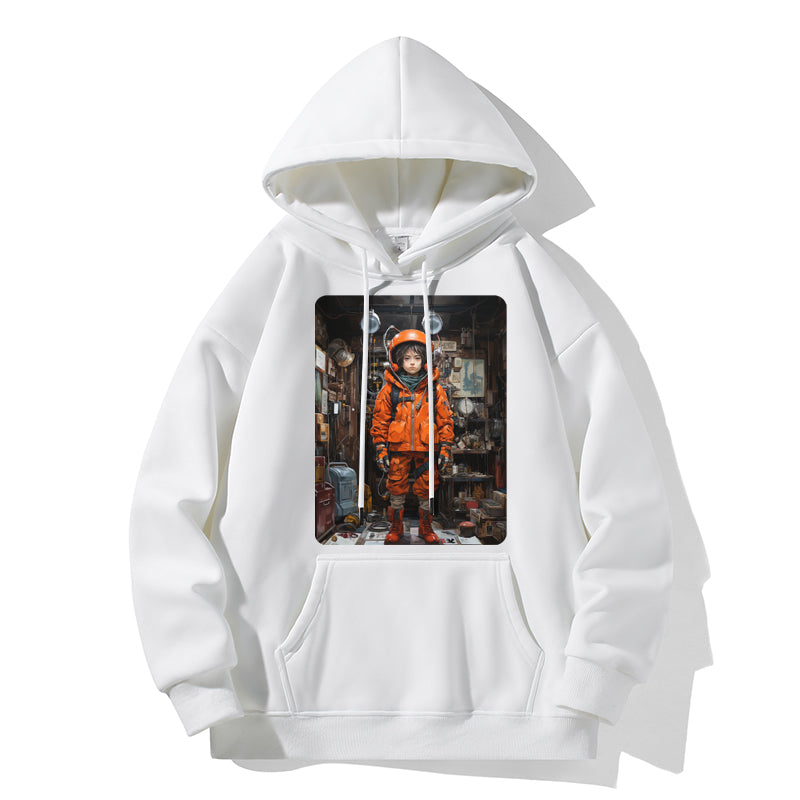 RIVER x ERIC®：Hooded Sweat-Ｒobot Kid-1-350338
