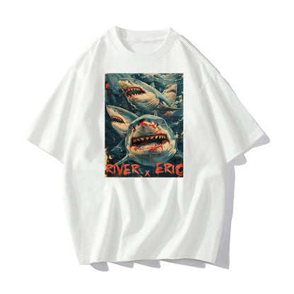 RIVER x ERIC®：t-shirt- sharks-1-350498