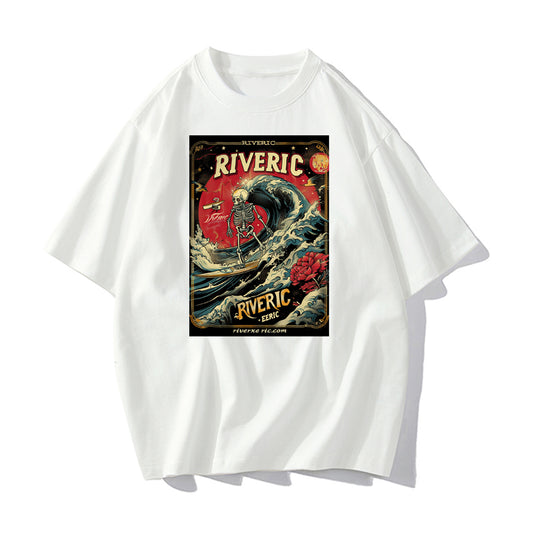 RIVER x ERIC®：t-shirt-skeleton surfing-2-350517