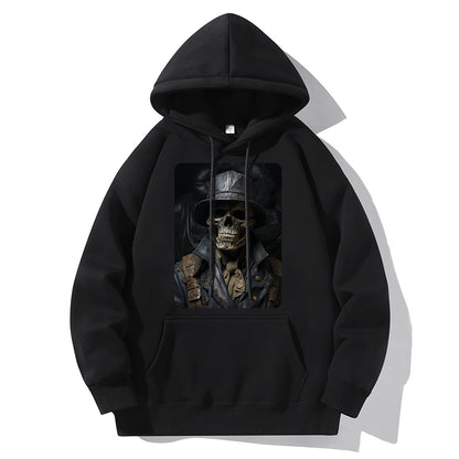 RIVER x ERIC®：Hooded Sweat-skull soldier-1-350361