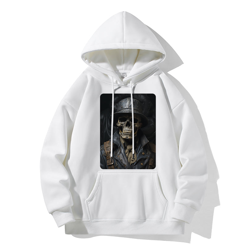 RIVER x ERIC®：Hooded Sweat-skull soldier-1-350361