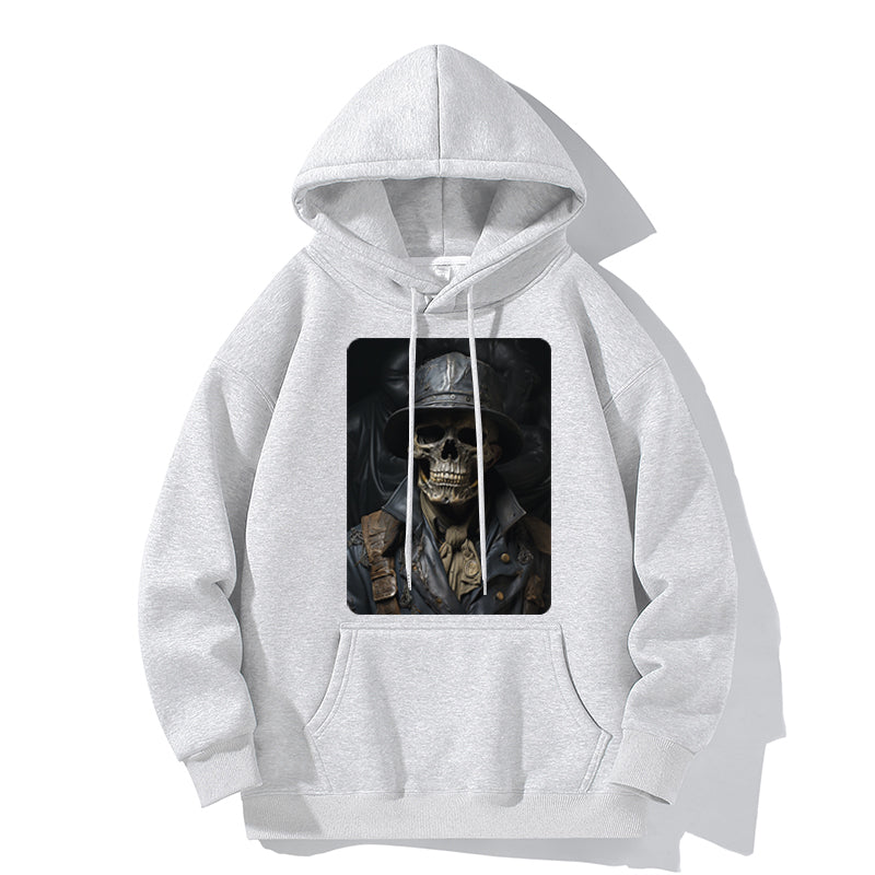 RIVER x ERIC®：Hooded Sweat-skull soldier-1-350361