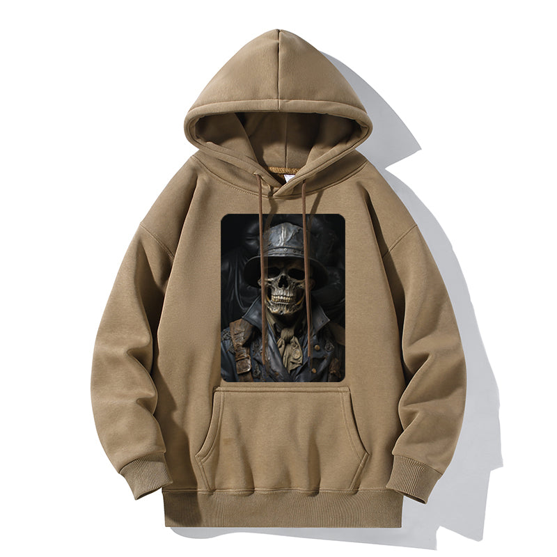 RIVER x ERIC®：Hooded Sweat-skull soldier-1-350361