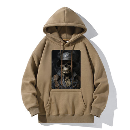 RIVER x ERIC®：Hooded Sweat-skull soldier-1-350361