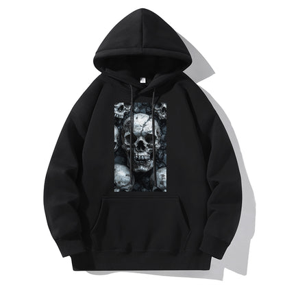 RIVER x ERIC®：【2024A/W】Hooded Sweat-skulls-350541