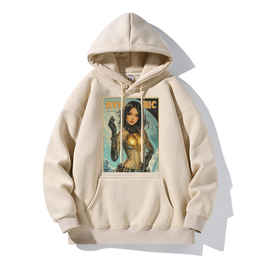 RIVER x ERIC®：【2024A/W】Hooded Sweat-space girl-1-350535